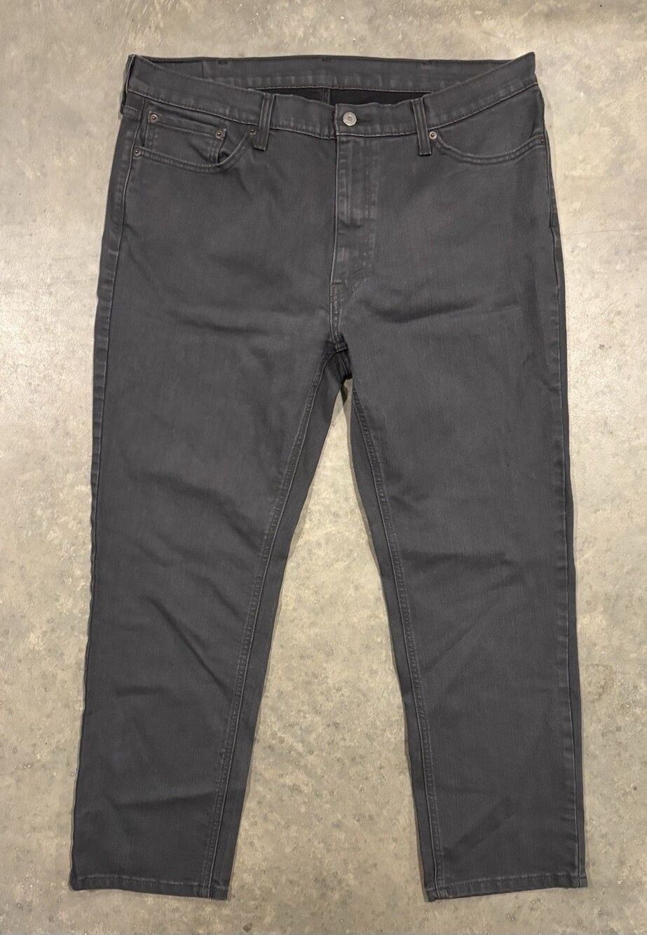Levi’s 541 Athletic Fit Jeans Mens 40x32 Grey Denim Tapered Stretch